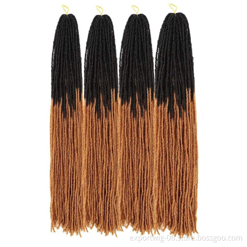 wholesale synthetic sister locs Crochet hair extensions afro kinky hair Dreadlocks Hair Extensions faux Locs dreadlocs